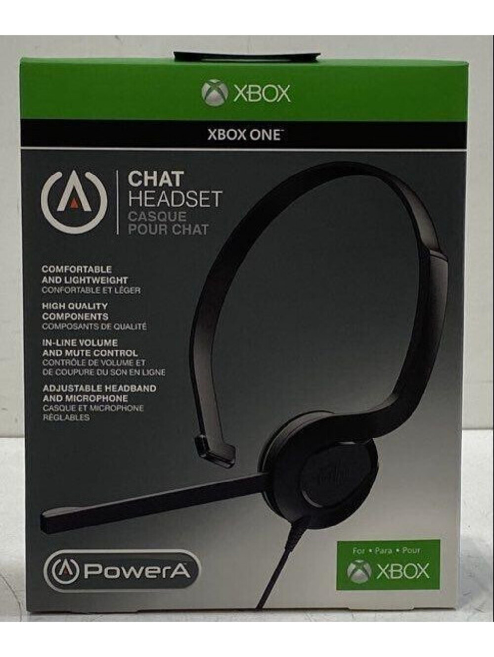 PowerA Chat Headset for Xbox One BRAND NEW- SEALED - NIB!